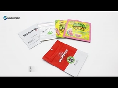 3 サイド 密閉 CBD ゴミ マイラー バッグ 雑草 麻 梱包 3.5g ザイプ ポケット